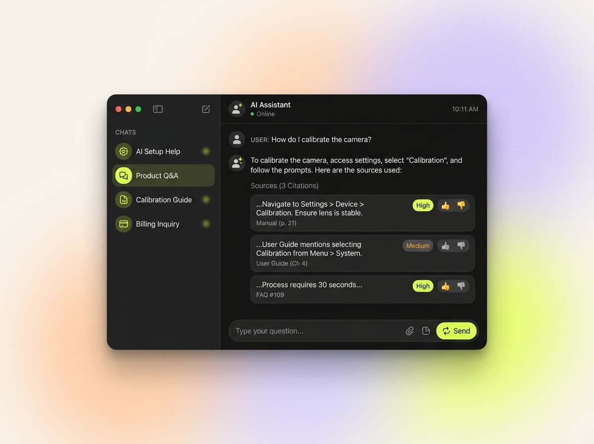 AI support assistant platform preview