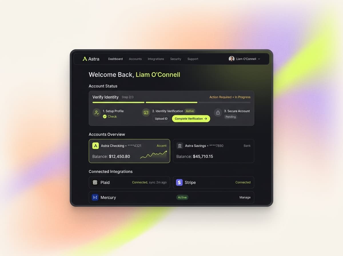 Modern customer portal preview