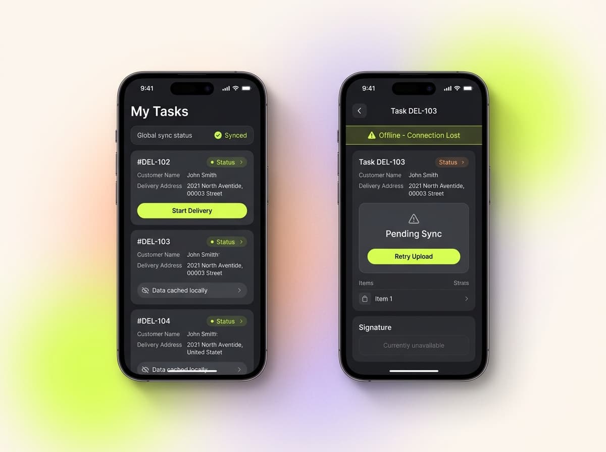 Mobile workflows application preview